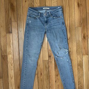 Levi's 711 Skinny Ankle Jeans